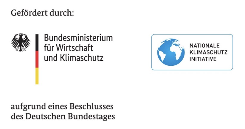 Gefördert durch das Bundesministerium für Wirtschaft und Klimaschutz aufgrund eines Beschlusses des Deutschen Bundestages